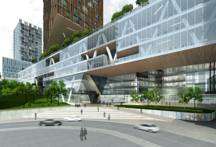 Press kit | 661-24 - Press release | 2014 Winners announced Day one - World Architecture Festival (WAF) - Competition - The Extension of The People's Hospital of Futian by Leigh &amp; Orange