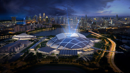 Press kit | 661-25 - Press release | 2014 Winners announced Day two - World Architecture Festival (WAF) - Competition - Singapore Sports Hub by Singapore Sports Hub Design Team