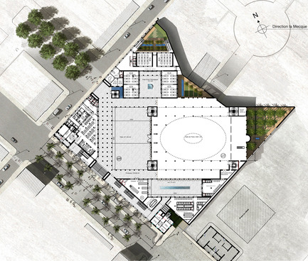 Dossier de presse | 1188-02 - Communiqué de presse | Grande Mosquée de Marseille - Bureau Architecture Méditerranée - Architecture institutionnelle - Crédit photo : Bureau Architecture Méditerranée&nbsp;