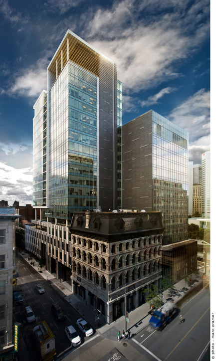 Dossier de presse | 865-09 - Communiqué de presse | Lemay bonifie son bassin de talents pour mieux servir ses clients - Lemay - Architecture industrielle -   Québecor, Montréal<br>CHA / ARCOP<br>Cardinal Hardy Architectes (CHA)<br>   - Crédit photo : Marc Cramer