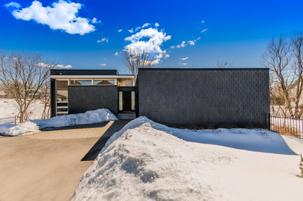 Dossier de presse | 1172-03 - Communiqué de presse | La Maison d’Ardoise - Affleck de la Riva architectes - Architecture résidentielle - Crédit photo :   ©Alexandre Parent  