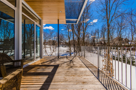 Dossier de presse | 1172-03 - Communiqué de presse | La Maison d’Ardoise - Affleck de la Riva architectes - Architecture résidentielle - Crédit photo : ©Alexandre Parent