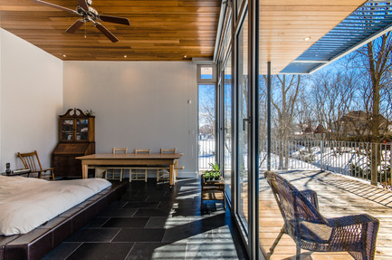 Dossier de presse | 1172-03 - Communiqué de presse | La Maison d’Ardoise - Affleck de la Riva architectes - Architecture résidentielle - Crédit photo : ©Alexandre Parent