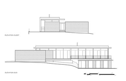 Dossier de presse | 1172-03 - Communiqué de presse | La Maison d’Ardoise - Affleck de la Riva architectes - Architecture résidentielle -  Plan  - Crédit photo :  © Affleck de la Riva 