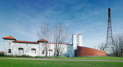Dossier de presse | 1172-04 - Communiqué de presse | Bâtiment de services d'eau à Lasalle - Affleck de la Riva architectes - Architecture institutionnelle - Crédit photo : © Marc Cramer