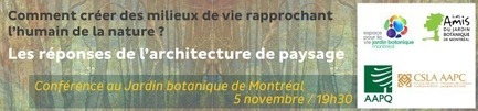 Dossier de presse | 1067-06 - Communiqué de presse | Comment créer des milieux de vie rapprochant l’humain de la nature? Entre héritage et avenir, les réponses de l’architecture de paysage - L'Association des architectes paysagistes du Québec (AAPQ) - Architecture de paysage - Crédit photo :  Courtoisie de l'AAPQ<br> 