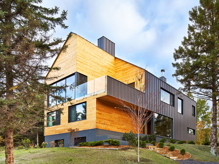 Press kit | 880-05 - Press release | Malbaie VIII Residence, La Grange - MU Architecture - Residential Architecture - Photo credit: Ulysse Lemerise Bouchard (YUL Photo)