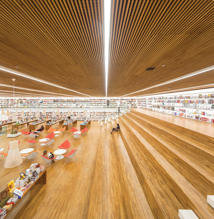 Dossier de presse | 1028-04 - Communiqué de presse | Announcing the winners of the LEAF Awards 2014 - LEAF International - Concours - Commercial Building of the Year<br>studio mk27, cultura bookstore, Sao Paulo, Brazil<br> - Crédit photo :   Photo courtesy LEAF Awards 