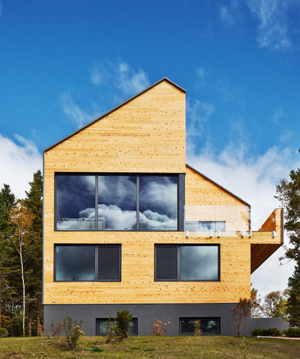 Press kit | 880-05 - Press release | Malbaie VIII Residence, La Grange - MU Architecture - Residential Architecture - Photo credit: Ulysse Lemerise Bouchard (YUL Photo)