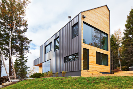 Press kit | 880-05 - Press release | Malbaie VIII Residence, La Grange - MU Architecture - Residential Architecture - Photo credit: Ulysse Lemerise Bouchard (YUL Photo)