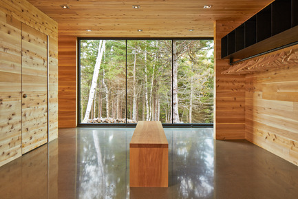 Press kit | 880-05 - Press release | Malbaie VIII Residence, La Grange - MU Architecture - Residential Architecture - Photo credit: Ulysse Lemerise Bouchard (YUL Photo)