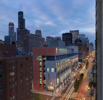 Dossier de presse | 1389-01 - Communiqué de presse | AIA Chicago honors the worldwide presence of outstanding work from Chicago architecture firms - AIA Chicago - Concours - HONOR AWARD<br> William Jones College Preparatory High School – Chicago, IL – Perkins+Will <br>  - Crédit photo :         James Steinkamp, Steinkamp Photography