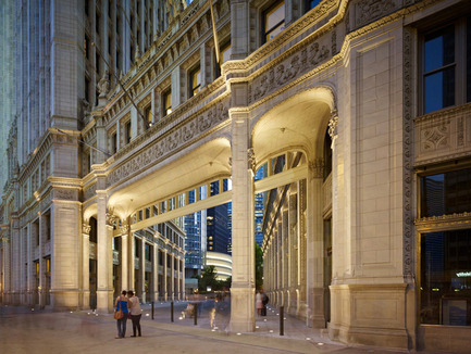 Dossier de presse | 1389-01 - Communiqué de presse | AIA Chicago honors the worldwide presence of outstanding work from Chicago architecture firms - AIA Chicago - Concours - SPECIAL RECOGNITION <br> Wrigley Building – Chicago, IL – Goettsch Partners  - Crédit photo :         Jon Miller, Hedrich Blessing&nbsp;