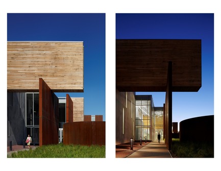 Dossier de presse | 1389-01 - Communiqué de presse | AIA Chicago honors the worldwide presence of outstanding work from Chicago architecture firms - AIA Chicago - Concours - HONOR AWARD&nbsp;<br> University of Minnesota Duluth, Pickle Barrel Scuppers – Duluth, MN – Ross Barney Architects <br>  - Crédit photo :         Kate Joyce, Kate Joyce Studios
