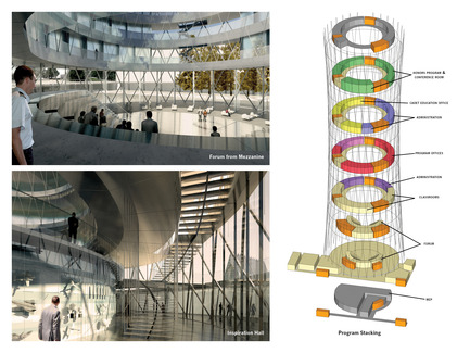 Dossier de presse | 1389-01 - Communiqué de presse | AIA Chicago honors the worldwide presence of outstanding work from Chicago architecture firms - AIA Chicago - Concours - HONOR AWARD&nbsp;<br>United States Air Force Academy Center for Character &amp; Leadership  Development – Colorado Springs, CO – Skidmore, Owings &amp; Merrill LLP <br> - Crédit photo : Skidmore, Owings &amp; Merrill LLP&nbsp;