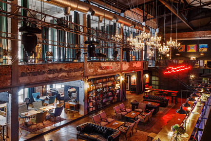 Dossier de presse | 1407-01 - Communiqué de presse | The Eurasian Prize 2015 now open for entries - The Eurasian Prize - Concours -  2014 Winner -  Public Interior 1st place / Dom Pechati Loft/Bar &amp; Gallery by Nikita Zhilyakov Studio http://eurasian-prize.ru/short/735/  - Crédit photo :    Courtesy of the Eurasian Prize   