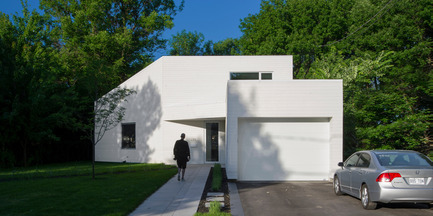 Dossier de presse | 1010-02 - Communiqué de presse | blanc papier / paperwhite - Studio Jean Verville architectes - Architecture résidentielle - Crédit photo : Jean Verville architecte