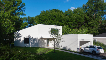 Dossier de presse | 1010-02 - Communiqué de presse | blanc papier / paperwhite - Studio Jean Verville architectes - Architecture résidentielle - Crédit photo : Jean Verville architecte