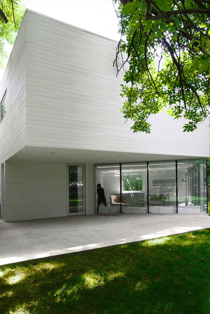 Dossier de presse | 1010-02 - Communiqué de presse | blanc papier / paperwhite - Studio Jean Verville architectes - Architecture résidentielle - Crédit photo : Jean Verville architecte