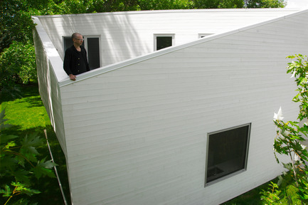 Dossier de presse | 1010-02 - Communiqué de presse | blanc papier / paperwhite - Studio Jean Verville architectes - Architecture résidentielle - Crédit photo : Jean Verville architecte
