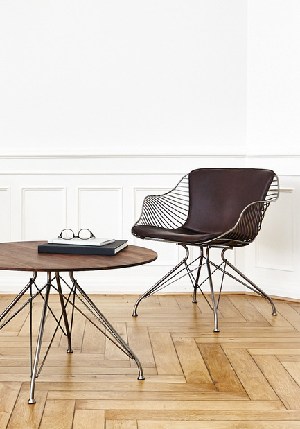 Dossier de presse | 1124-03 - Communiqué de presse | World Interiors News Annual Awards 2014 Winners Announced - World Interiors News - Concours - Winner of Furniture Category<br>Wire Lounge Chair by Overgaard &amp; Dyrman - Crédit photo : Photos Courtesty of Overgaard &amp; Dyrman