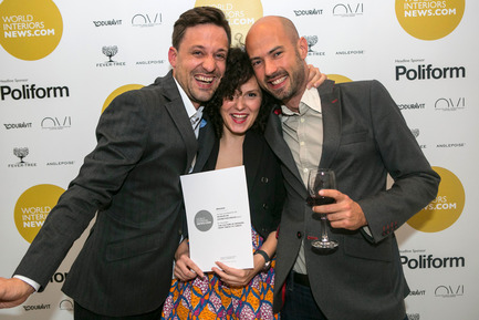 Dossier de presse | 1124-03 - Communiqué de presse | World Interiors News Annual Awards 2014 Winners Announced - World Interiors News - Concours - World Interiors News Annual Awards ceremony 2014 <br> - Crédit photo : Pete Jones Productions, www.pjproductions.co.uk