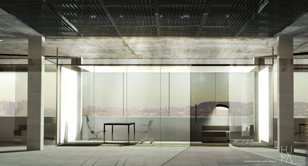 Dossier de presse | 1081-02 - Communiqué de presse | SSENSE - Humà design + architecture - Design d’intérieur commercial - Crédit photo : perspective by Humà Design - Lorelei l'Affeter