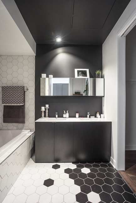 Dossier de presse | 1038-02 - Communiqué de presse | Le Nordelecdévoile l’intérieur de son premier penthouse - Condos Nordelec - Design d’intérieur résidentiel - Condo Nordelec - Crédit photo : Marc Cramer