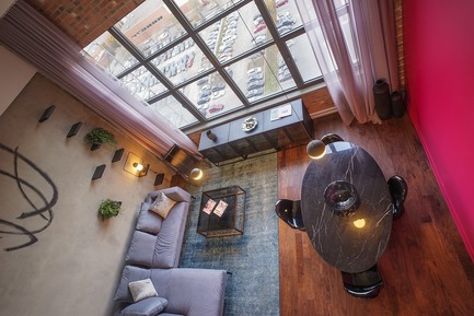 Dossier de presse | 1038-02 - Communiqué de presse | Le Nordelecdévoile l’intérieur de son premier penthouse - Condos Nordelec - Design d’intérieur résidentiel - Penthouse Nordelec - Crédit photo : Marc Cramer