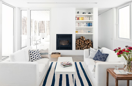 Press kit | 1113-02 - Press release | Blue Hills House - la SHED architecture - Residential Architecture - Photo credit: Maxime Brouillet