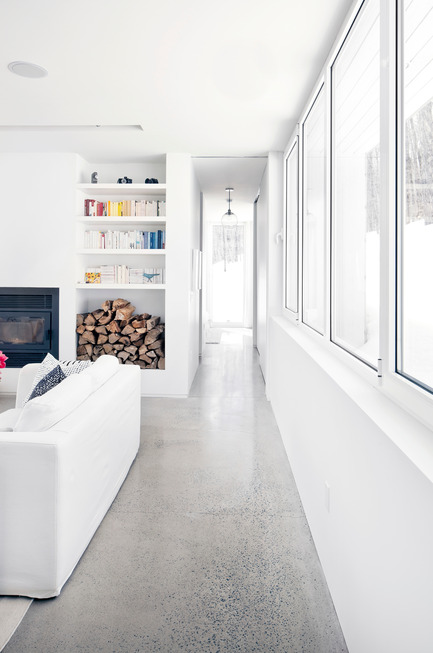 Press kit | 1113-02 - Press release | Blue Hills House - la SHED architecture - Residential Architecture - Photo credit: Maxime Brouillet