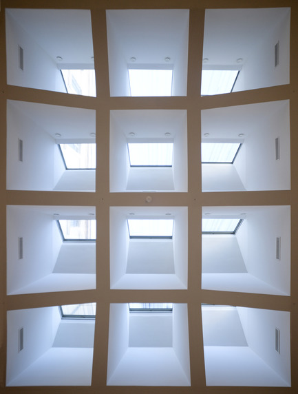 Press kit | 924-02 - Press release | Vincent van Gogh Foundation  Rehabilitation, extension. - Fluor Architecture - Institutional Architecture -  Sheds_Ceiling of light  - Photo credit:  ©Fluor Architecture 