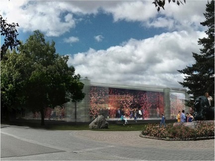 Press kit | 562-50 - Press release | Winners of the Montréal Space for Life International Architecture Competition AnnouncedA Symbiosis of Nature, Architecture and Museography - Bureau du design - Ville de Montréal - Institutional Architecture - Glass Pavilion - Botanical Garden - Photo credit: Lacaton &amp; Vassal / Frédéric Druot / FABG / SNC Lavalin&nbsp;