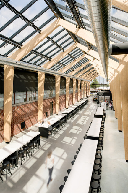 Dossier de presse | 675-07 - Communiqué de presse | ATRIUM - Groupe Dynamite - Ædifica - Architecture commerciale - &nbsp; - Crédit photo : François Descôteaux