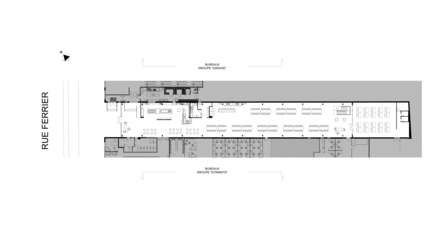 Dossier de presse | 675-07 - Communiqué de presse | ATRIUM - Groupe Dynamite - Ædifica - Architecture commerciale - Plan - Crédit photo : Ædifica / Groupe Dynamite