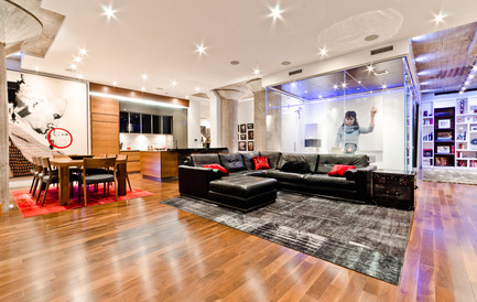 Dossier de presse | 1179-01 - Communiqué de presse | ActDesign est honoré par le prestigieux concours «International Property Awards» pour l'aménagement du loft du Vieux-Montréal - ActDesign - Design d’intérieur résidentiel - Crédit photo : Alexandre Parent / Studio Point de Vue