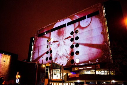 Press kit | 562-52 - Press release | Luminothérapie: interactive and digital public art illuminate winter in Montreal’s Quartier des Spectacles - Bureau du design - Ville de Montréal - Urban Design -  Fascinoscope by Lüz Studio&nbsp;- Cegep Vieux Montréal  - Photo credit: Cindy Boyce