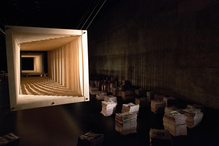 Press kit | 1591-01 - Press release | ScenographyRequiem(s) King Lear - Mazen Chamseddine Architect - Event + Exhibition - Photo credit: Christine Bourgier