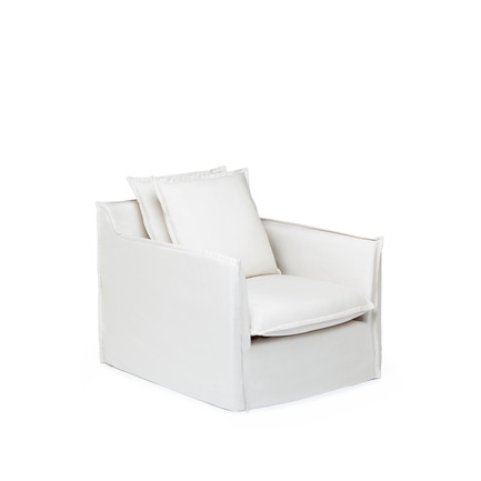 Dossier de presse | 688-02 - Communiqué de presse | Collection Blow up / Cover Me : Lounge / Ottoman / Loveseat - Céline Godin pour Jardin de Ville - Produit - COVER ME - Crédit photo : Adrien Williams
