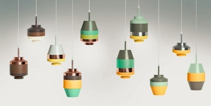 Press kit | 1604-01 - Press release | Design Days Dubai 2015 - Gallery Announcement - Design Days Dubai - Event + Exhibition - Hybrid Art, POSITION Collective, Prān Pendants, aluminium, copper, 16x20 cm to 16x34 cm, 2013 - Photo credit: Courtesy of Hybrid Art&nbsp;