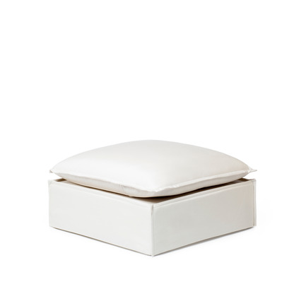 Dossier de presse | 688-02 - Communiqué de presse | Collection Blow up / Cover Me : Lounge / Ottoman / Loveseat - Céline Godin pour Jardin de Ville - Produit - COVER ME - Crédit photo : Adrien Williams