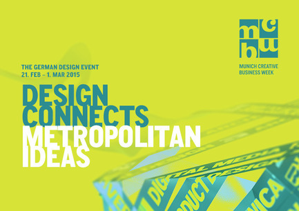 Press kit | 1616-01 - Press release | Munich – the design metropolis - bayern design GmbH - Event + Exhibition - Photo credit: MCBW