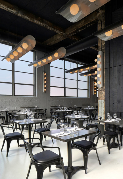 Press kit | 673-10 - Press release | GRANDS PRIX DU DESIGN Award 8th edition. And the winners are... - Agence PID - Event + Exhibition - RESTAURANT ET BAR &nbsp;<br>Prix restaurant de plus de 2 000 pi²<br><br>Restaurant Le Serpentin <br>situ atelier d'architecture<br> - Photo credit: James Brittain