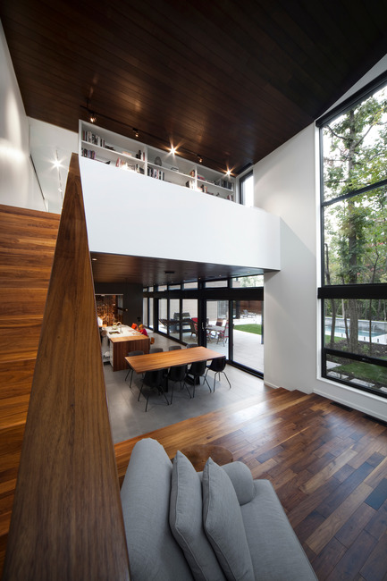 Dossier de presse | 759-10 - Communiqué de presse | La maison Véranda - Blouin Tardif Architecture-Environnement - Architecture résidentielle - Crédit photo : Steve Montpetit