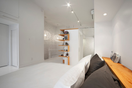 Dossier de presse | 1142-03 - Communiqué de presse | Juliette aux combles - L. McComber - Architecture résidentielle - Bedroom - Crédit photo : Steve Montpetit