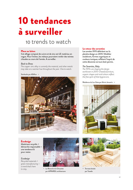 Dossier de presse | 611-17 - Communiqué de presse | Index-design lance la 6eédition du Guide - 200 designers d’intérieur au Québec - Index-Design - Édition - Tendances - Crédit photo : Index_design