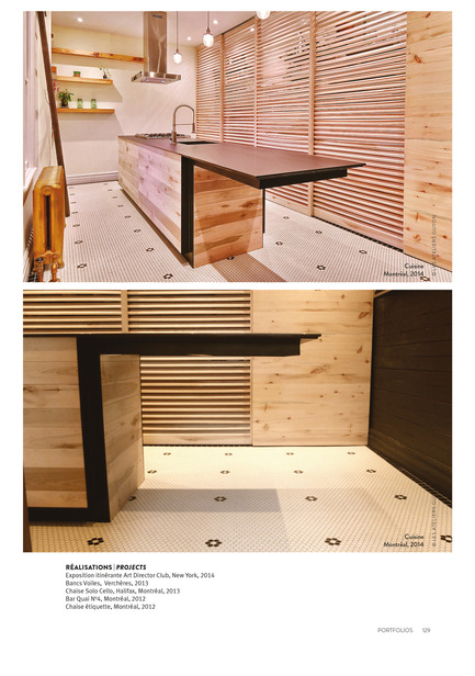 Dossier de presse | 611-17 - Communiqué de presse | Index-design lance la 6eédition du Guide - 200 designers d’intérieur au Québec - Index-Design - Édition - Les Ateliers Guyon - Portfolio 4 Pages - Crédit photo : Index_design