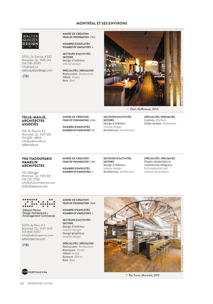 Dossier de presse | 611-17 - Communiqué de presse | Index-design lance la 6eédition du Guide - 200 designers d’intérieur au Québec - Index-Design - Édition - Répertoire - Montréal - Crédit photo : Index_design