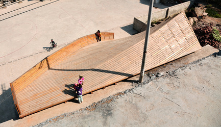 Dossier de presse | 1625-01 - Communiqué de presse | The Pinch,   library and community center - The University of Hong Kong, Olivier Ottevaere and John Lin - Architecture institutionnelle - Crédit photo : Ottevaere/Lin