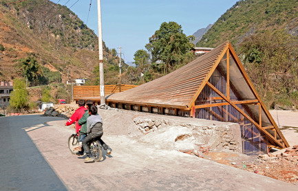 Dossier de presse | 1625-01 - Communiqué de presse | The Pinch,   library and community center - The University of Hong Kong, Olivier Ottevaere and John Lin - Architecture institutionnelle - Crédit photo : Ottevaere/Lin